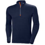 Pullover mit halbem Reißverschluss aus Merinowolle Helly Hansen Workwear