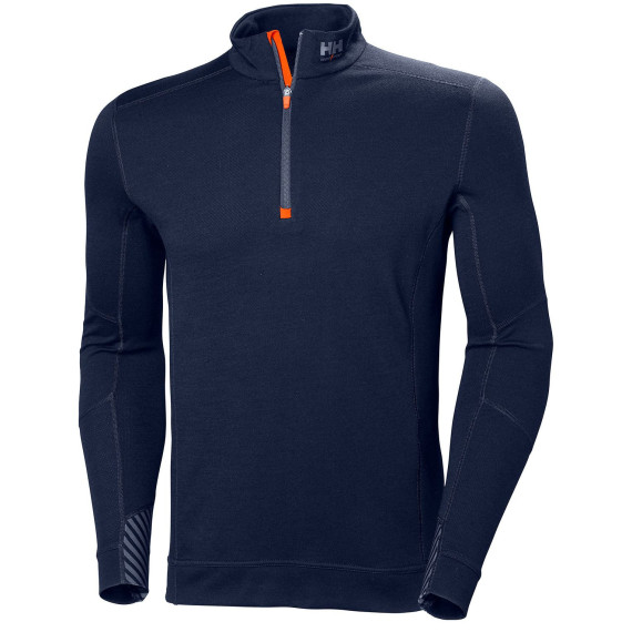 Pullover mit halbem Reißverschluss aus Merinowolle Helly Hansen Workwear