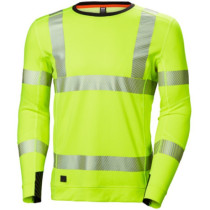 High visibility t-shirt with round neck Hh Lifa Active Helly Hansen Workwear
