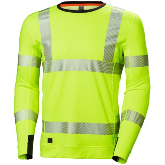 Camiseta de alta visibilidad con cuello redondo Hh Lifa Active Helly Hansen Workwear