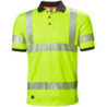 Polo de alta visibilidade com fitas refletoras Hh Lifa Active Helly Hansen Workwear