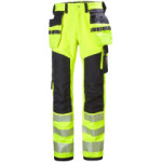 Pantalones de construcción alta visibilidad flúor ICU Clase 2 Helly Hansen