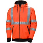 Sweatshirt com capuz e fecho éclair de alta visibilidade Addvis 79094 HELLY HANSEN