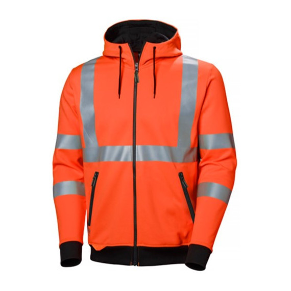 Sweatshirt com capuz e fecho éclair de alta visibilidade Addvis 79094 HELLY HANSEN