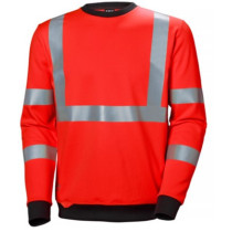 Sweatshirt de alta visibilidade Addvis cores flúor Helly Hansen