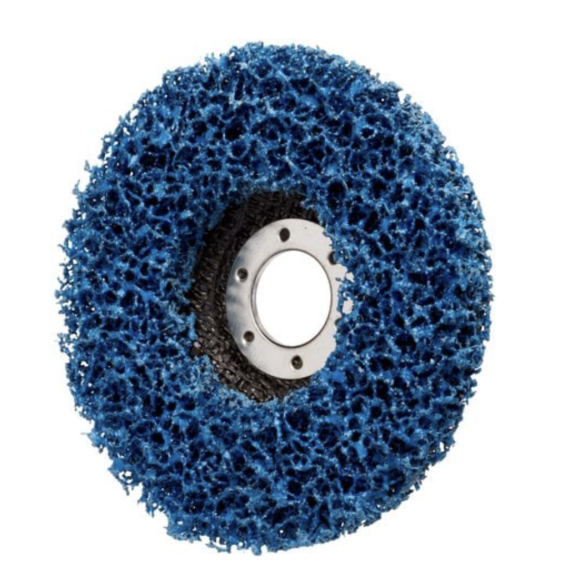 Disque pour finition Clean & Strip Bleu (CG-ZR) 100mm x 13mm X Grossier (10 Uds) 3M