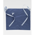 Long French apron in combined canvas design M753 WORKTEAM