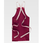 Unisex cross-back service apron M754 WORKTEAM