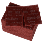 Manual sheet 7447 PRO 152 mm x 228 mm Grain A very thin Scotch-Brite 3M. Ref: 7447Pro