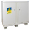 Fireproof safety cabinet 90 minutes, 2 doors, for lithium-ion batteries, to be equipped