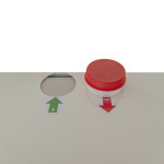 High fireproof safety cabinet, 90 minutes, 1 door for lithium-ion batteries, to be equipped.