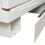 High fireproof safety cabinet, 90 minutes, 1 door for lithium-ion batteries, to be equipped.