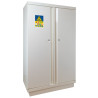 High fireproof safety cabinet 90 minutes, 2 doors, for lithium-ion batteries, to be equipped