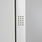 Fireproof safety cabinet for 90 minutes, 1 door for lithium-ion batteries, to be equipped.