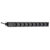Rack mit 8 Steckdosen