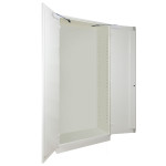 High closet, 2 doors, to be equipped (background 450 mm)
