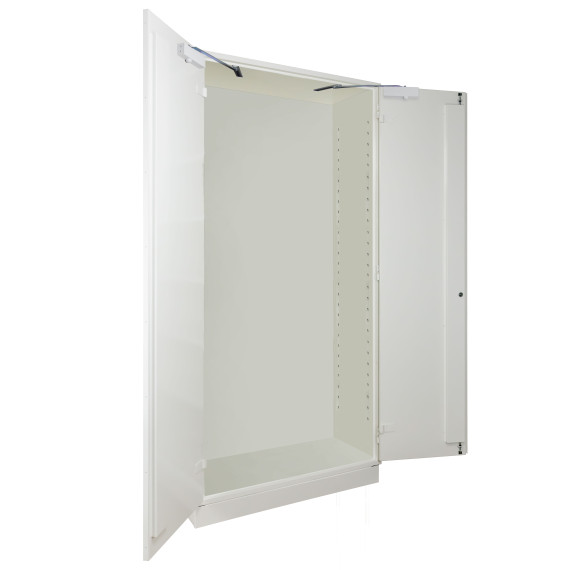 High closet, 2 doors, to be equipped (background 450 mm)