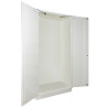 Tall wardrobe with 2 doors to equip (depth 600 mm) Ecosafe