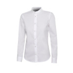 Camisa cuello tirilla stretch manga larga mujer 405015S
