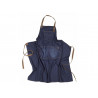 Denim apron with bib and chest bag WORKTEAM M710
