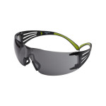 Grey Lens-Schutzbrille, schwarzer und grüner Halterung, Anti-Legiform 3m. REF: SF402AF