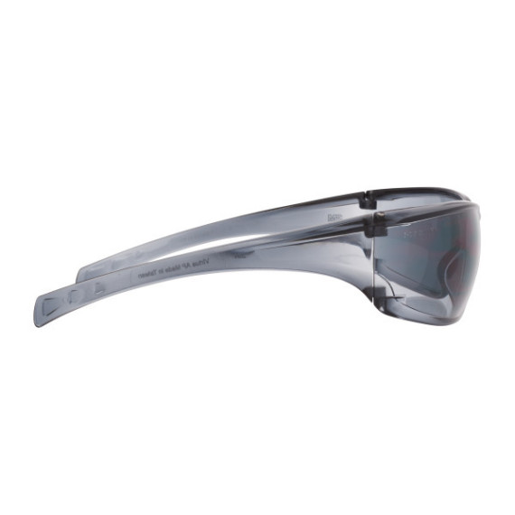 Safety glasses with gray lens and black green frame, scratch-resistant/anti-fog 3M