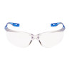 Des lunettes de sécurité sans couleur AR/AE à patte pour la corde du protecteur auditif TORA CCS PC 3M