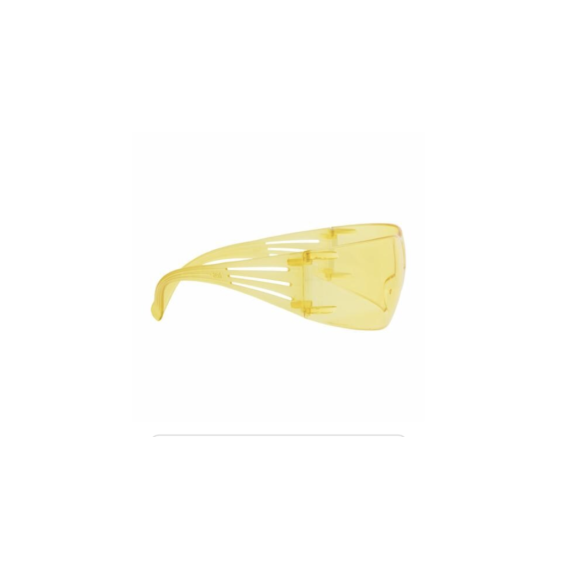Gafas de seguridad de lente ámbar antirrayaduras y antiempañante 3M