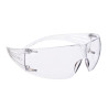 Colorless class 1 safety glasses with anti-scratch side protection 3M