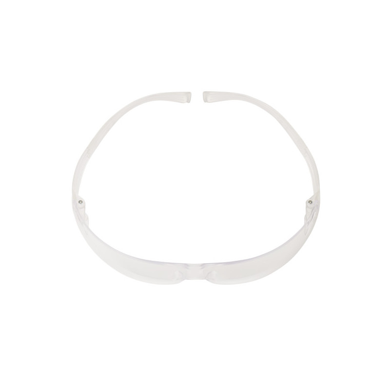 Colorless class 1 safety glasses with anti-scratch side protection 3M
