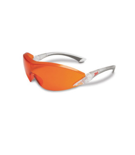 Orange lens safety goggles and anti-timing UV Ultimate Comfort PC 2846 3M protection. Ref: G2846