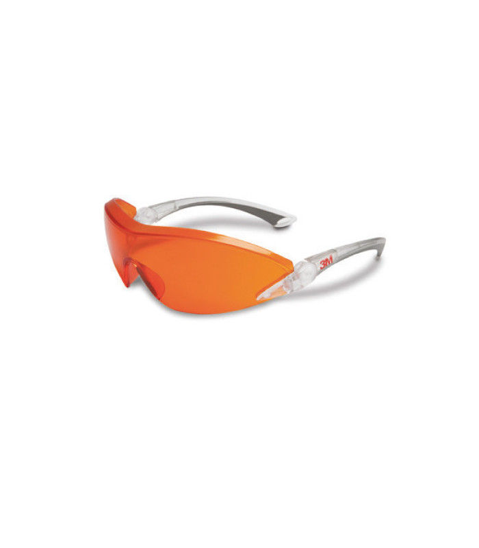 Gafas de seguridad de lente naranja antirrayaduras y antiempañante protección UV ULTIMATE COMFORT PC 2846 3M. REF: G2846
