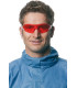 Óculos de segurança de lentes laranja anti-arranhões e anti-espuma protecção UV ULTIMATE COMFORT PC 2846 3M