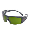 Óculos de protecção com óculos de soldagem de montura cinza, SecureFitTM 3M