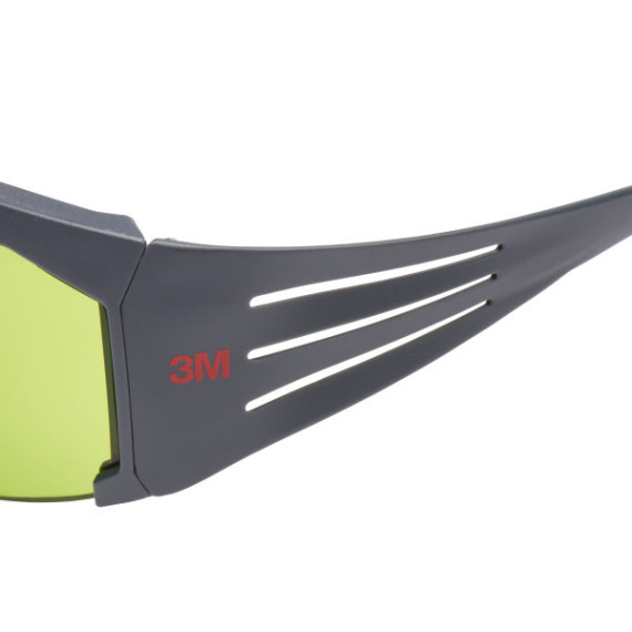 Óculos de segurança com lente de tom 1,7 quadro cinza, antirayaduras secureefit ™ 600 3m. Ref: SF617AS