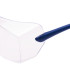 Colorless Class 1 safety glasses cover with standard temples 3M