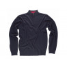 Jersey mit Stehkragen und kombiniertem Design WORKTEAM S5601