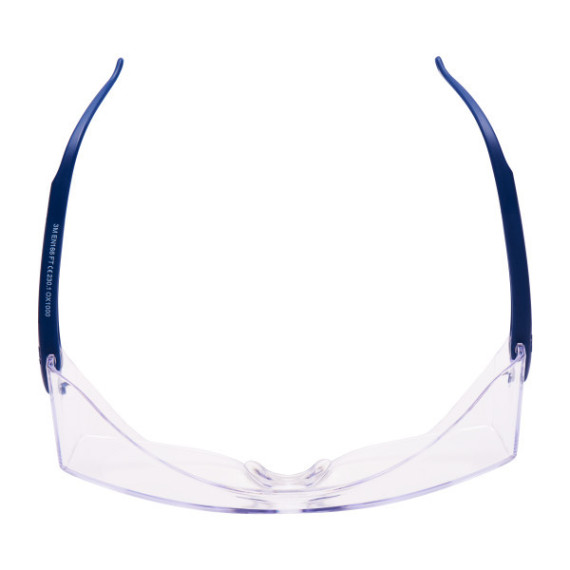 Cubregafas de sécurité Classe 1 incolores avec branches standard 3M
