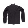 Fine knit jacket with zipper closure WORKTEAM S5603