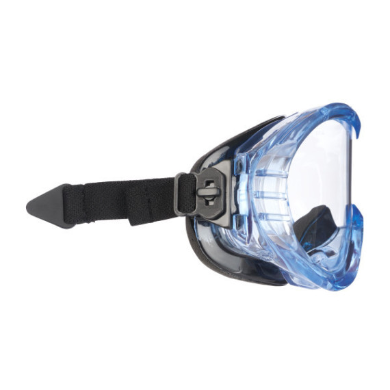 Gafas estanca de acetato incolora versión sin ventilación AR/AE FAHRENHEIT resistente a impactos 3M. REF: FHESTIN