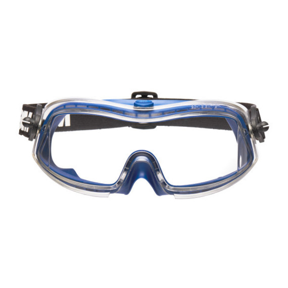 Lunettes de sécurité avec ventilation indirecte anti-rayures lentille en PC transparent MODUL-R 3M