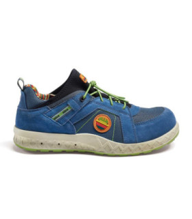 Safety shoe with S3 ESD sole in denim color PRIMATO AIR PRIMARY DIKE
