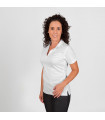 Polo de mulher respirável Interlock mangas curtas UNIFORMES GARY'S 850002