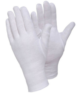 Cotton textile gloves Cat I TEGERA 104 (12 pairs)