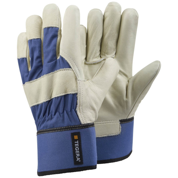 Guantes de piel para trabajos pesados TEGERA 105 (6 pares)