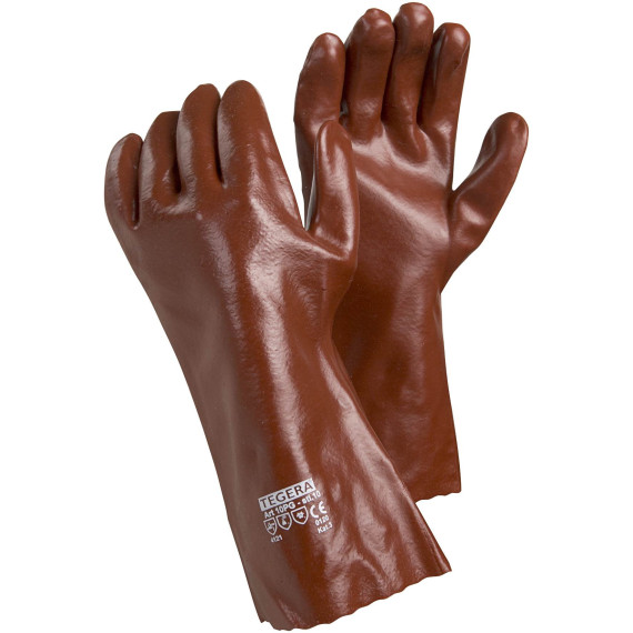 Luvas de proteção química livres de látex TEGERA Chemforce 10PG (12 pares)