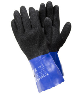 Long cuff chemical protection gloves TEGERA 12930 (12 pairs)