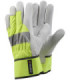 Luvas de pele resistente clássico flúor TEGERA 198 (6 pares)