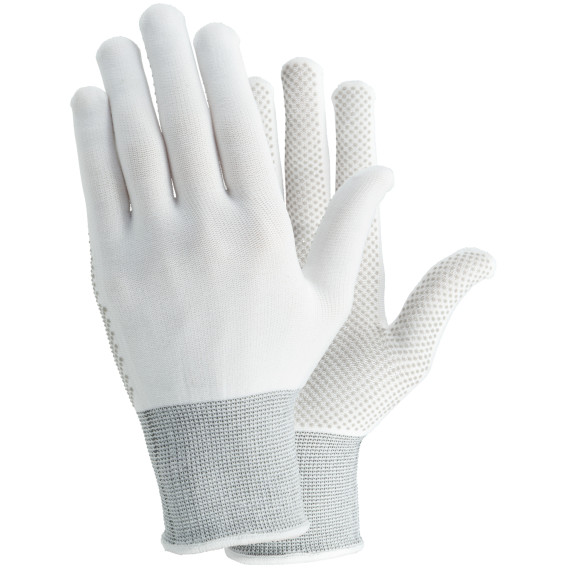 Gant en nylon textile avec des points en vinyle TEGERA 931 (12 paires)