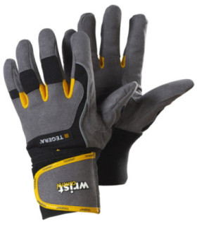 Gant ergonomique avec support supplémentaire pour le poignet, en cuir synthétique TEGERA 9295